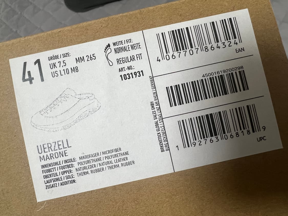 [41] 버켄스탁 1774 띠보 유어젤 브라운 상품이미지3