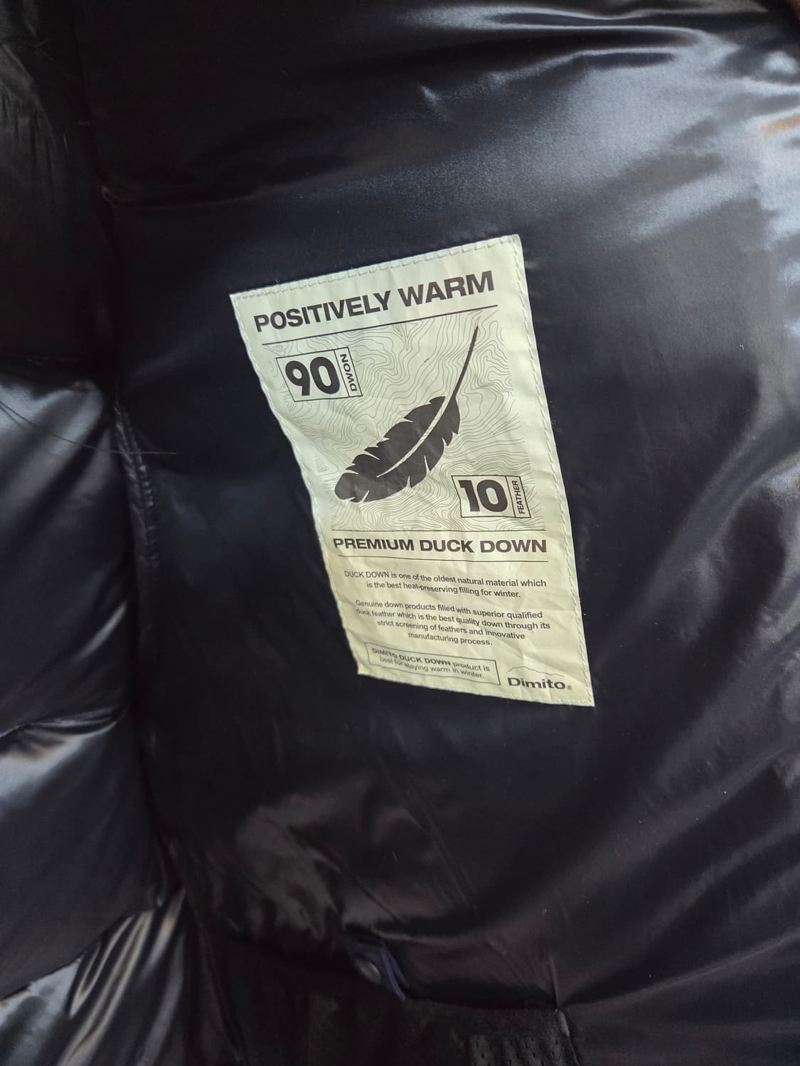 디미토 몬스터 ditex 700필 덕다운 패딩 s m L 상품이미지7
