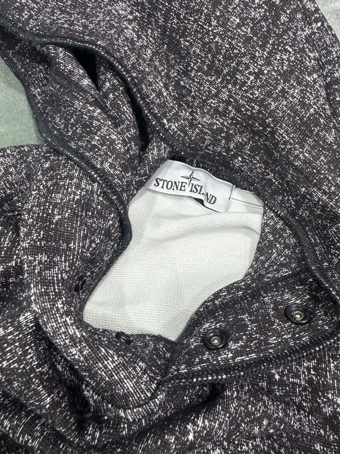 스톤아일랜드 멜린지 코튼 후드L 상품이미지4