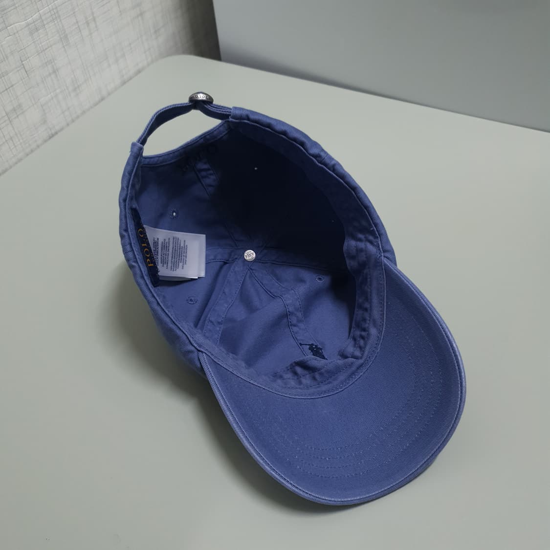 OS) 폴로 랄프로렌 신형 포니 미니멀 볼캡 워시드 블루 상품이미지6