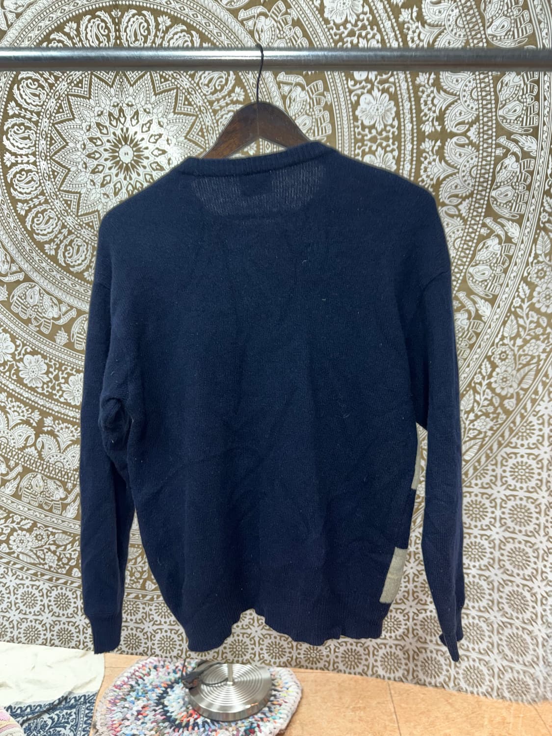 라코스테 서광 체크 니트  상품이미지6