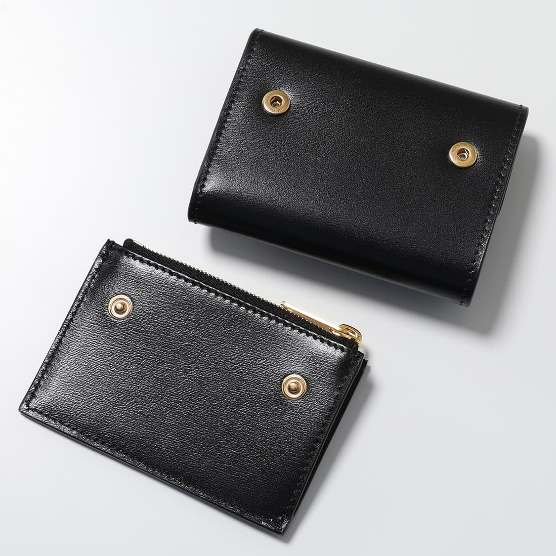 셀린느 컴팩트 월렛 코인 트리옹프 샤이니 카프스킨 블랙 상품이미지3