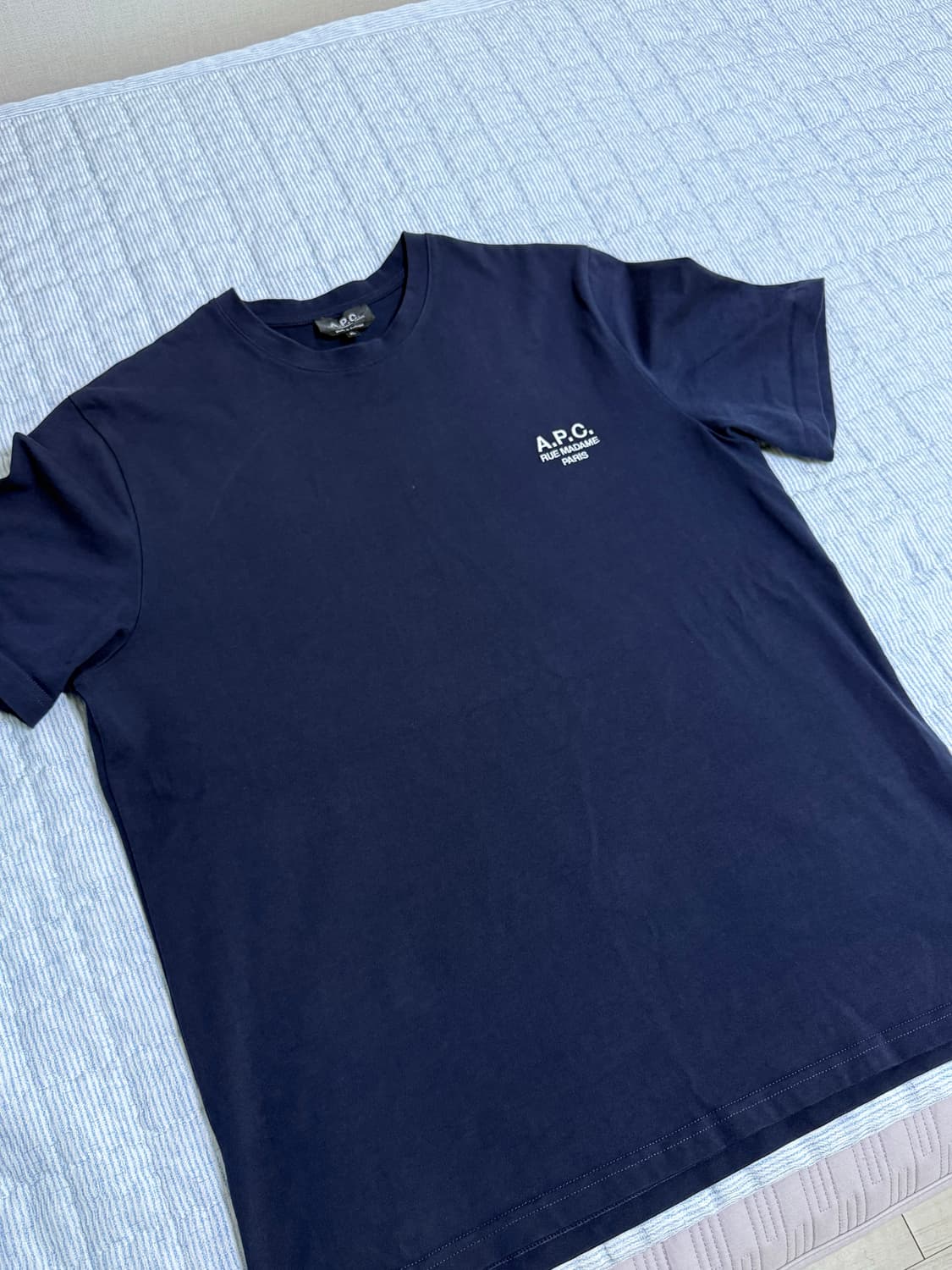 A.p.c 아페쎄 다크네이비 레이몬드 반팔 xl 상품이미지2