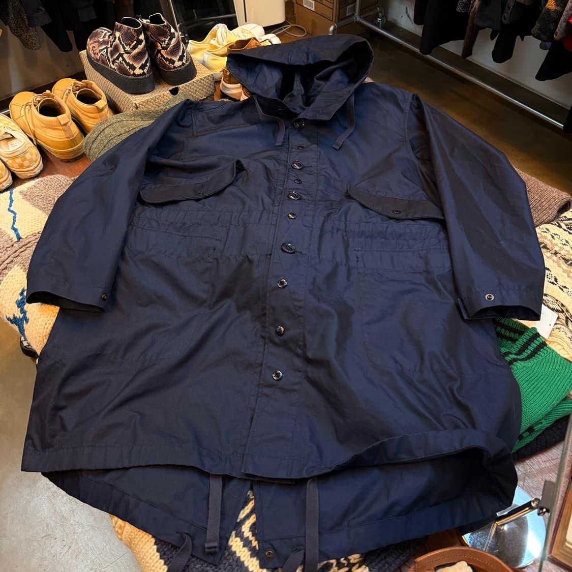 2019 엔지니어드 가먼츠 하이랜드 파카 피쉬테일 베이스 코트 L 사이즈 상품이미지5