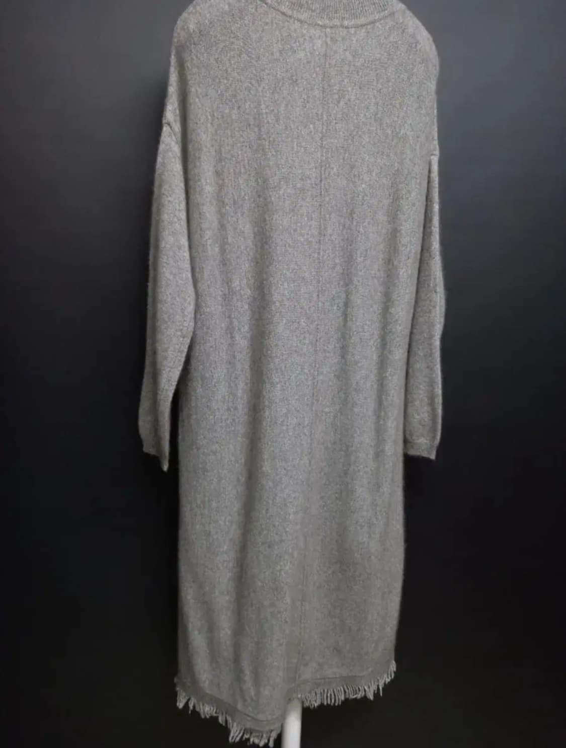 새 K BY 김서룡 너구리모 맥시 니트원피스 66 상품이미지5