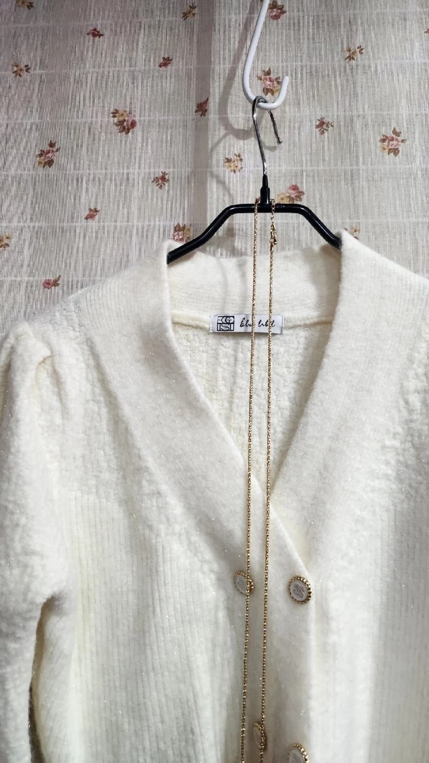 에고이스트 페플럼 니트 가디건 25년7월 제조 상품이미지3