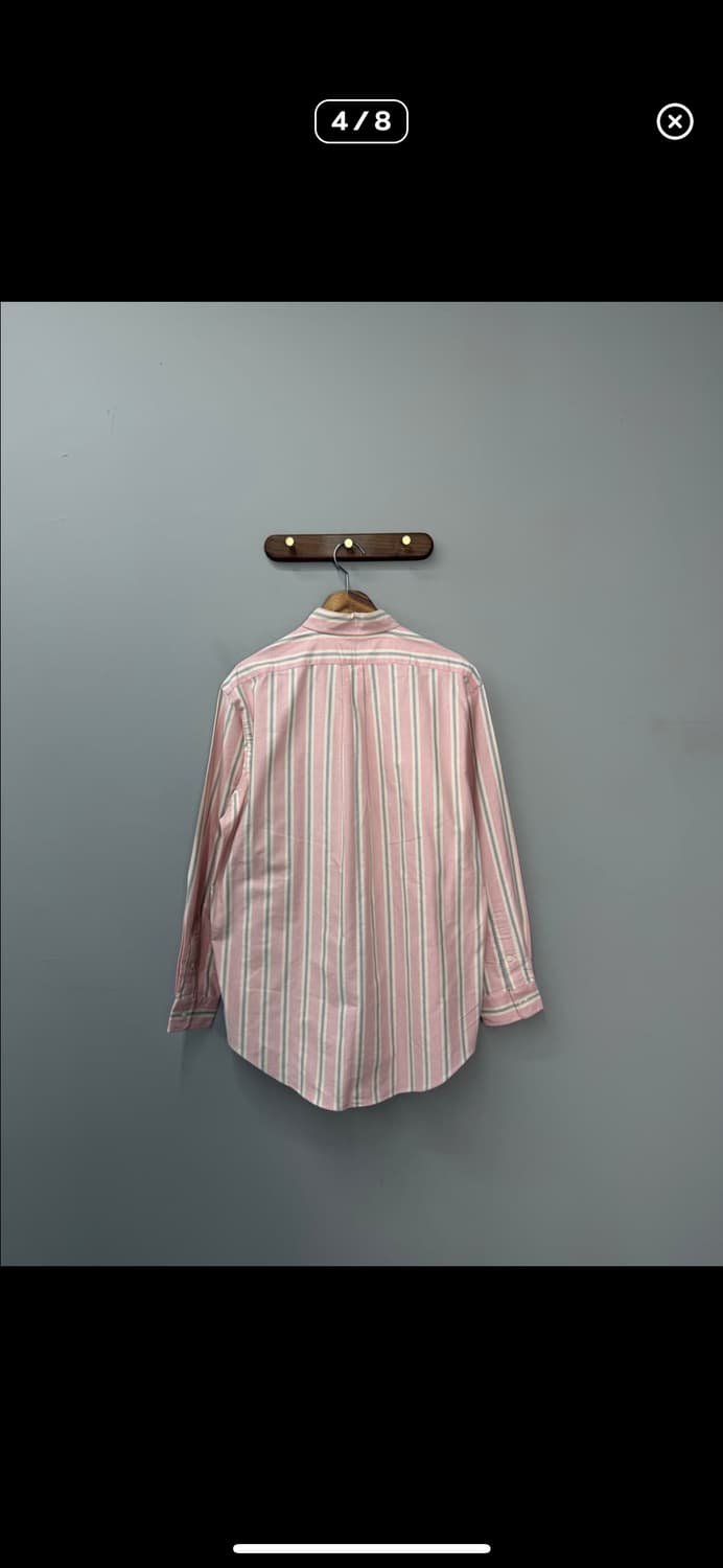 폴로랄프로렌 핑크 스트라이프 셔츠 A3135 상품이미지4