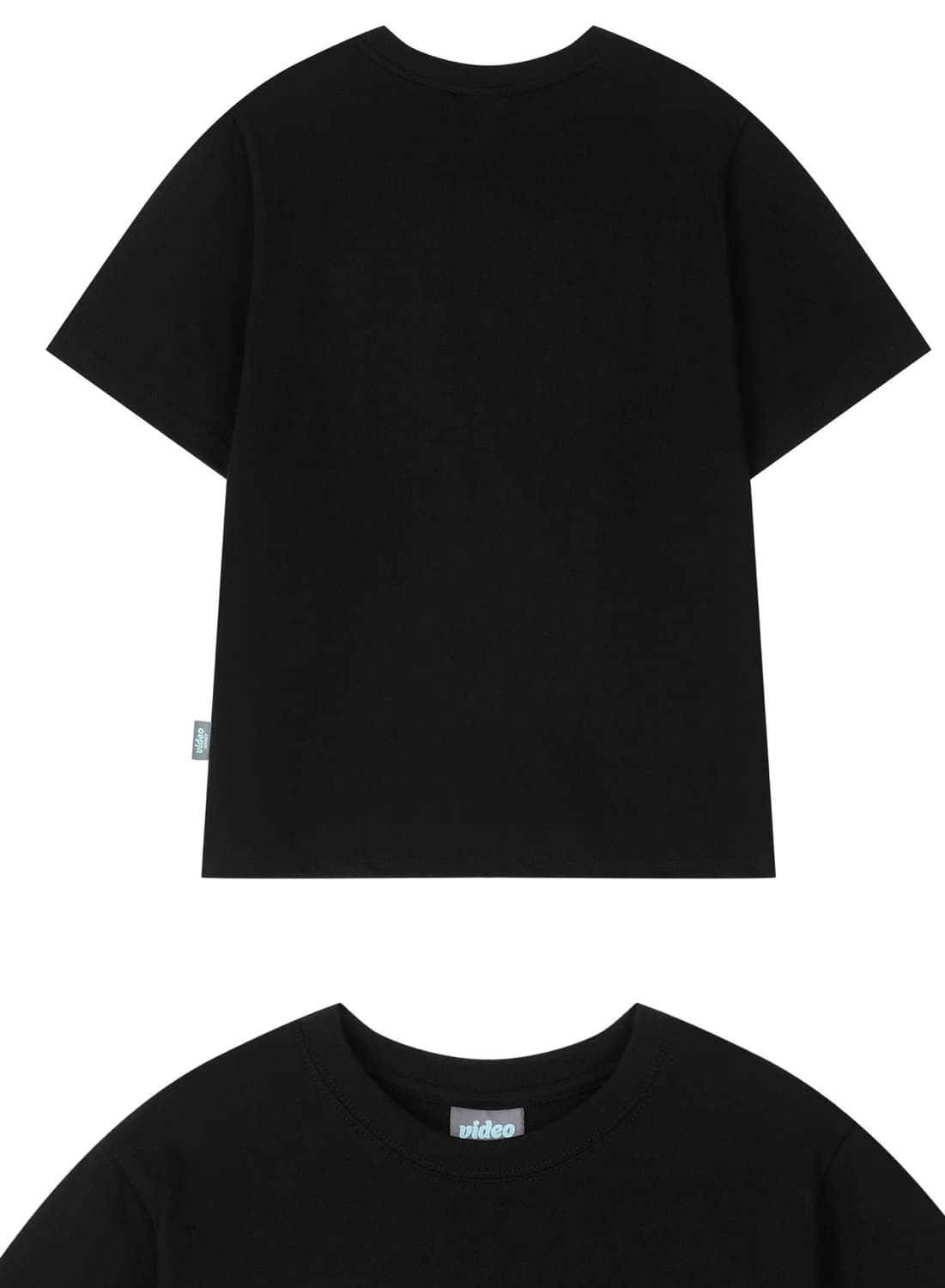 비디오자키 무신사 비키티셔츠 블랙 M 걍새거 상품이미지2