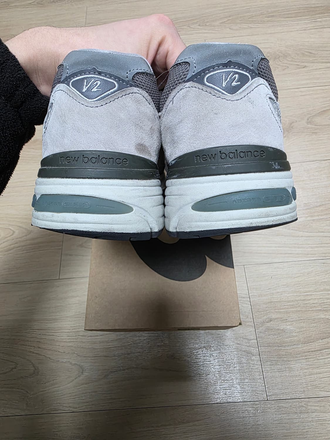 [네고환영] 뉴발란스 991v2 그레이 270 메이드 인 UK 상품이미지7