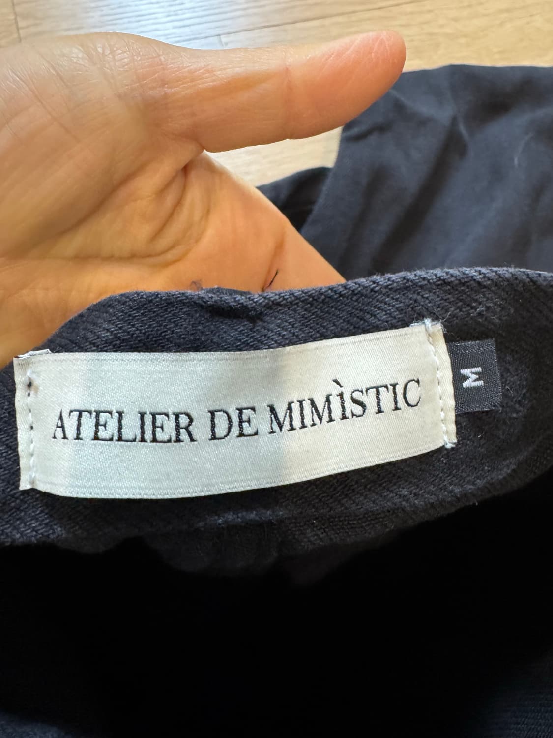 MIMISTICk 미미스틱 블랙 부츠컷 팬츠 새상품 상품이미지5