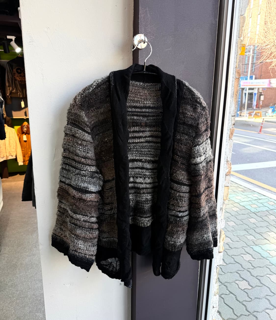 .3/ 이세이미야케 08AW Heart 브러시드 니트 가디건 상품이미지2