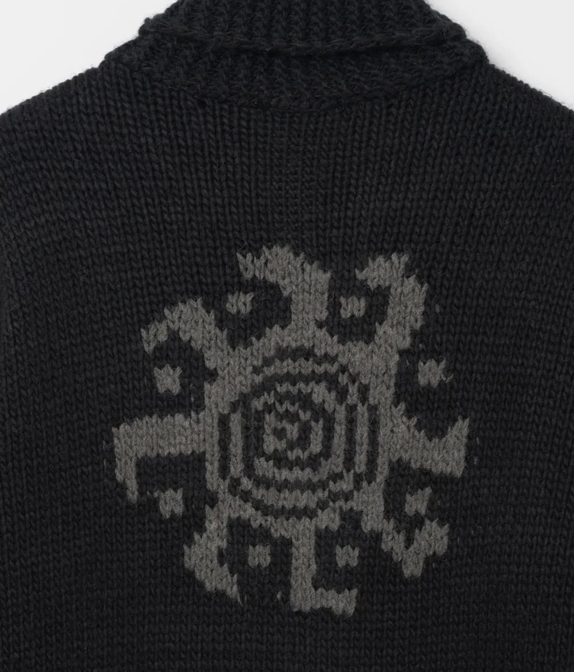 밀로 아카이브 오리엔탈 코위찬 니트 블랙 상품이미지4