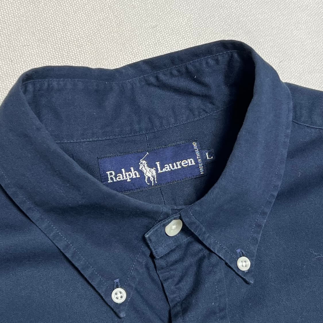 Polo Ralph Lauren 30주년 코튼 네이비 셔츠 상품이미지3