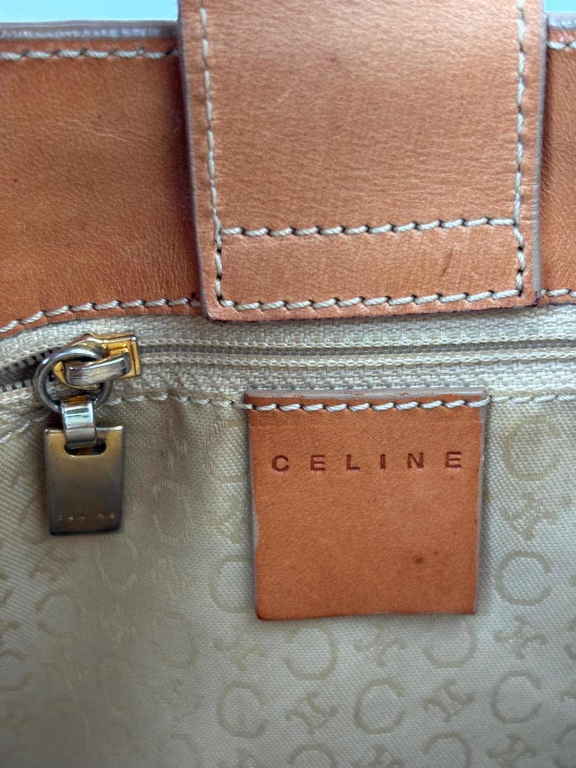 Vintage Celine Leather Bag 상품이미지9