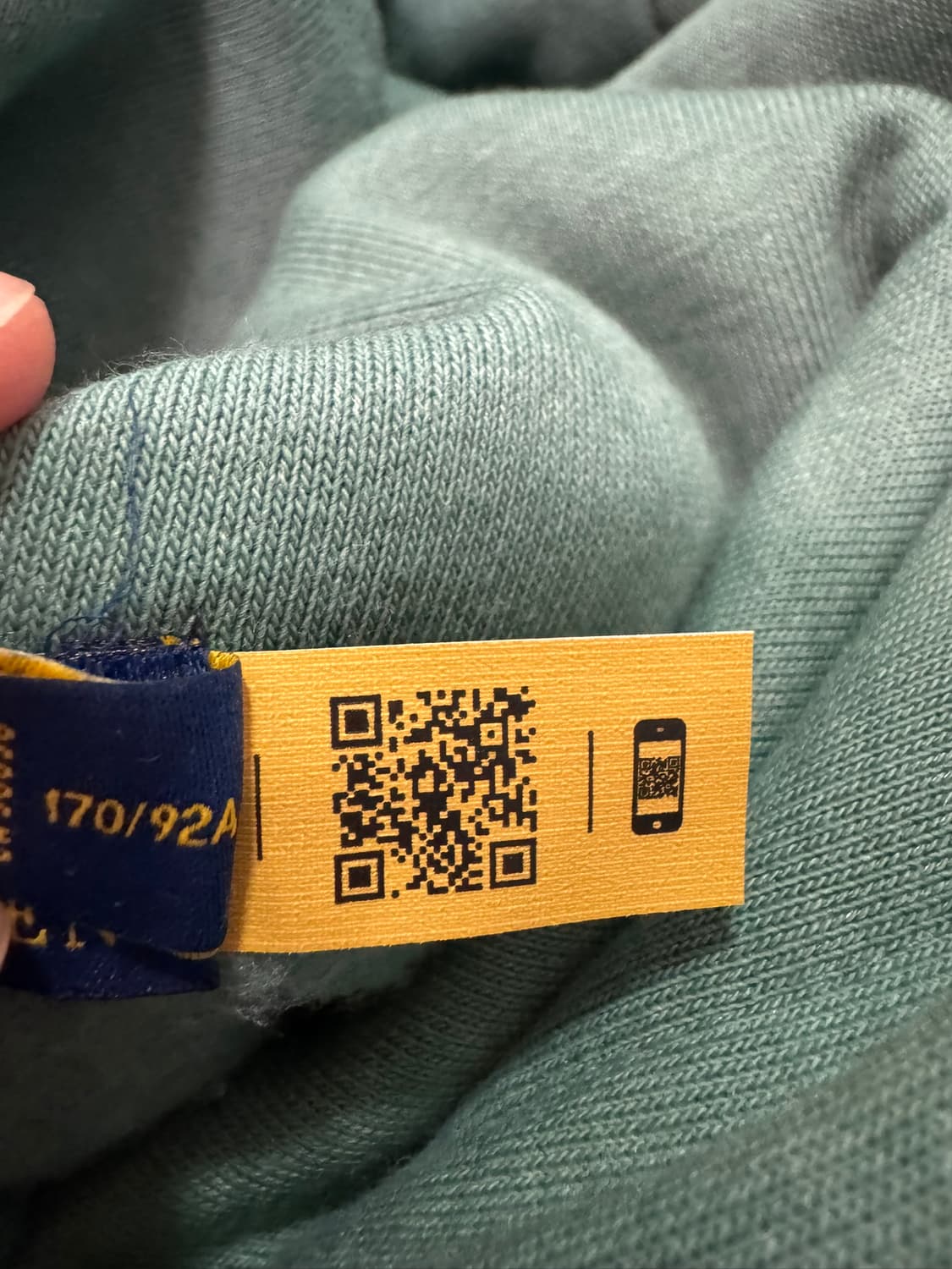 폴로랄프로렌 기모 후드티_진그린(S사이즈) 상품이미지6