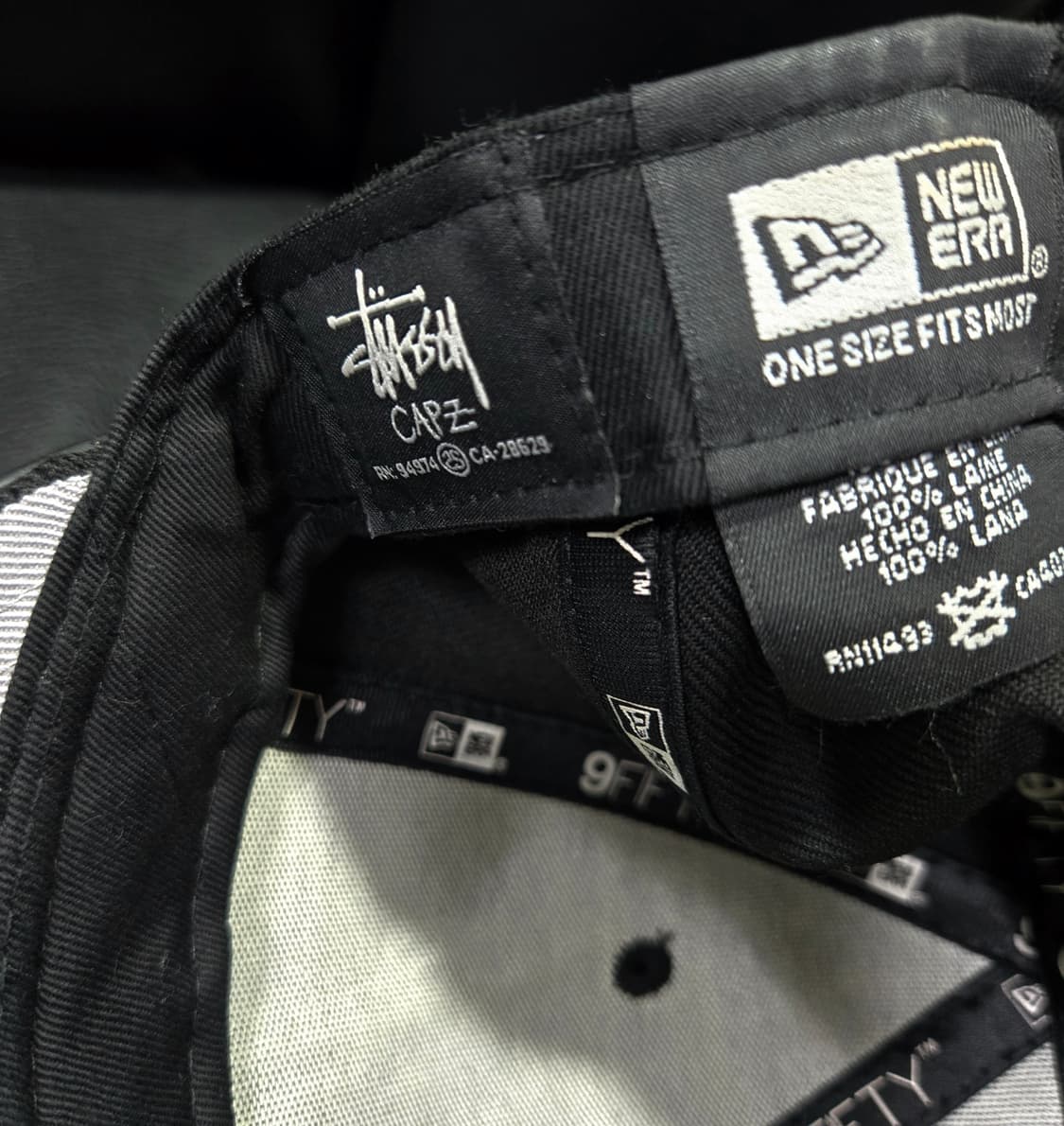 스투시 x 뉴에라 9FIFTY 스냅백 ONE SIZE  상품이미지8