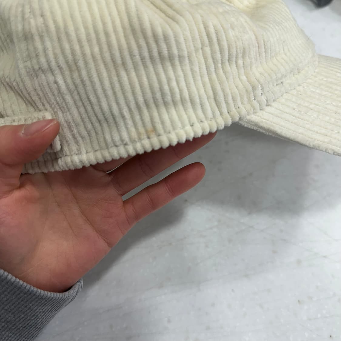 뉴에라 코듀로이 볼캡 상품이미지3