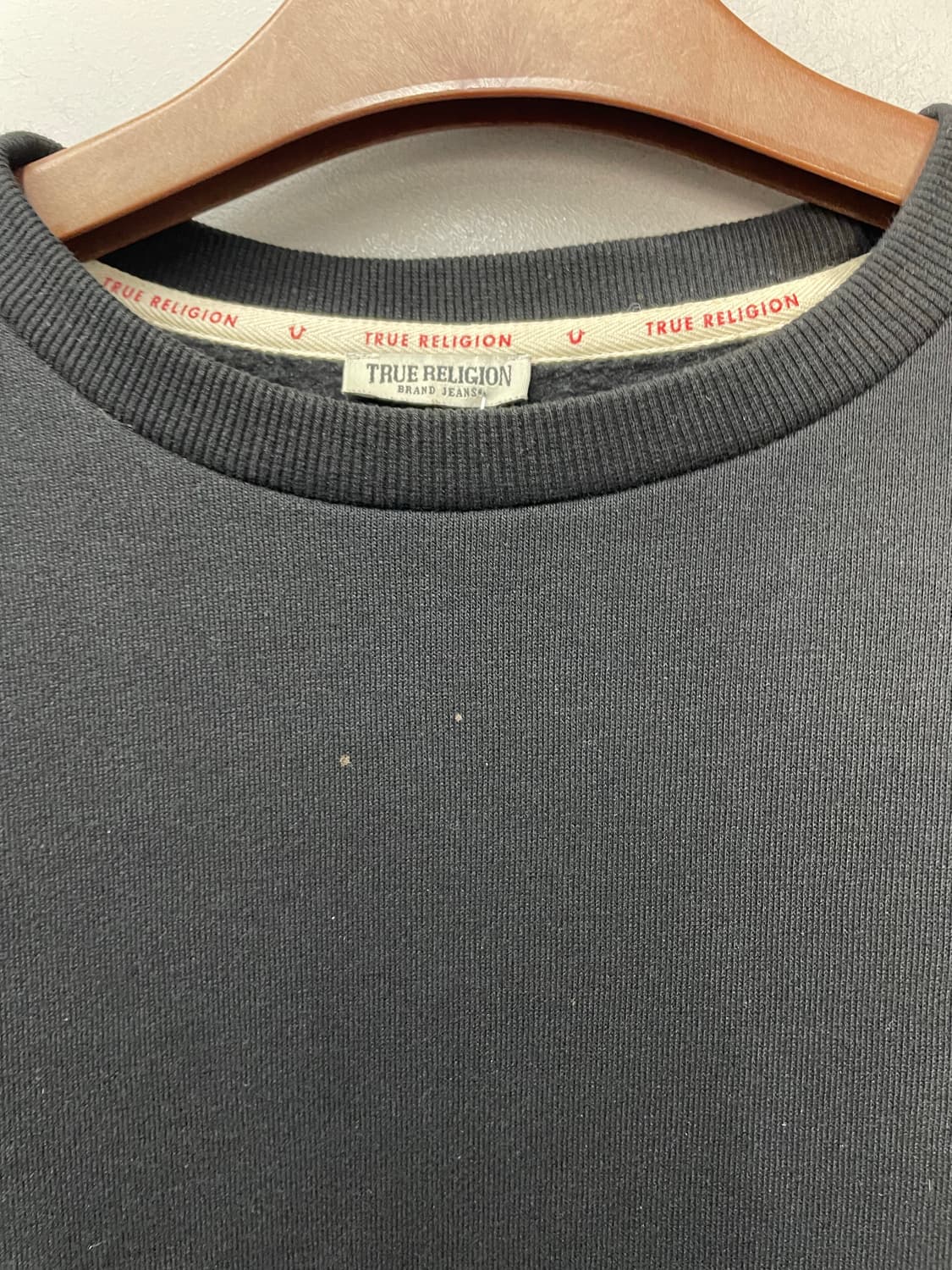 트루릴리젼 로고 블랙 맨투맨 H1812 상품이미지8