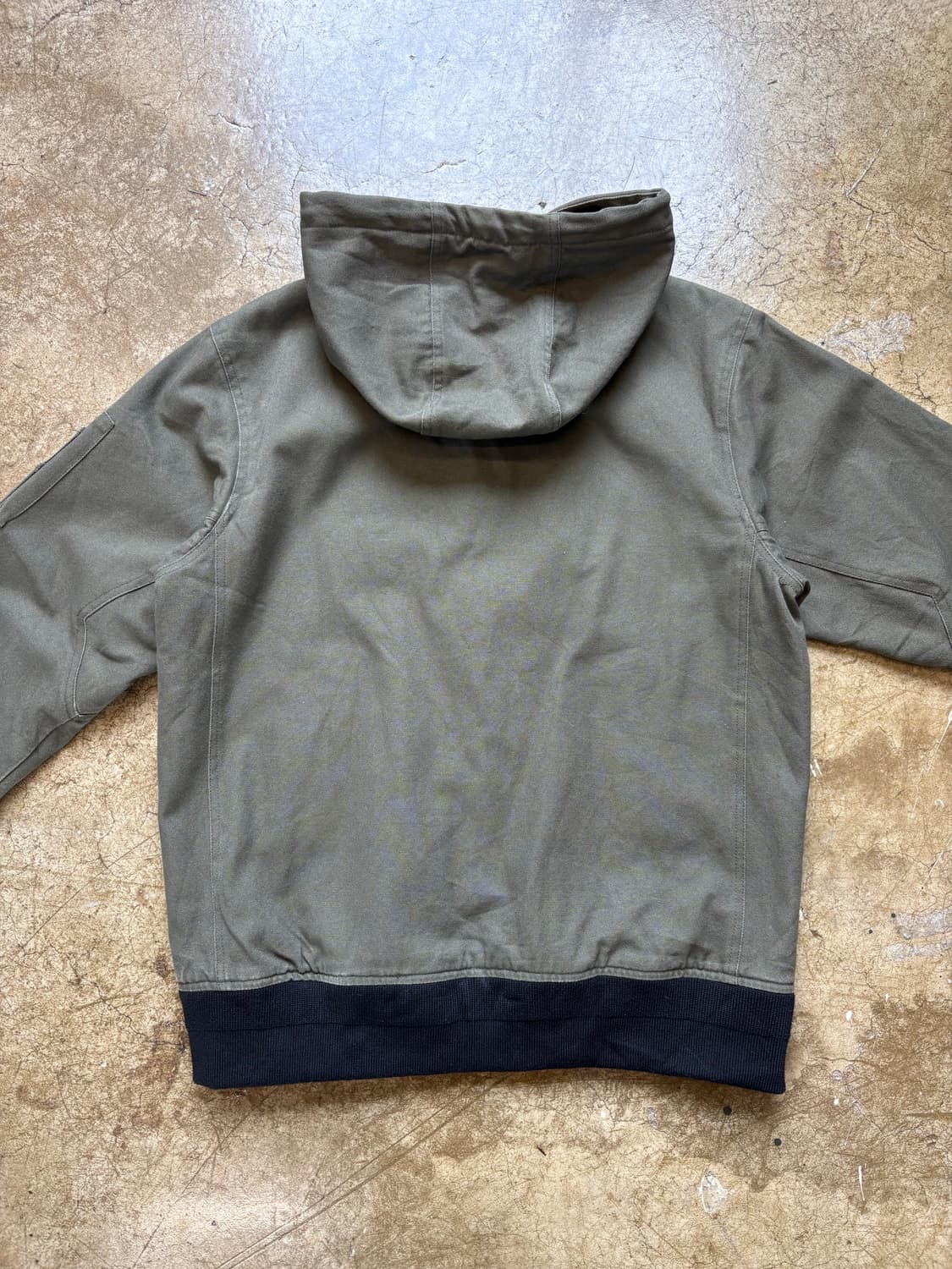 ILL’S 캔버스 밀리터리 플리스 워크 후드집업 상품이미지7