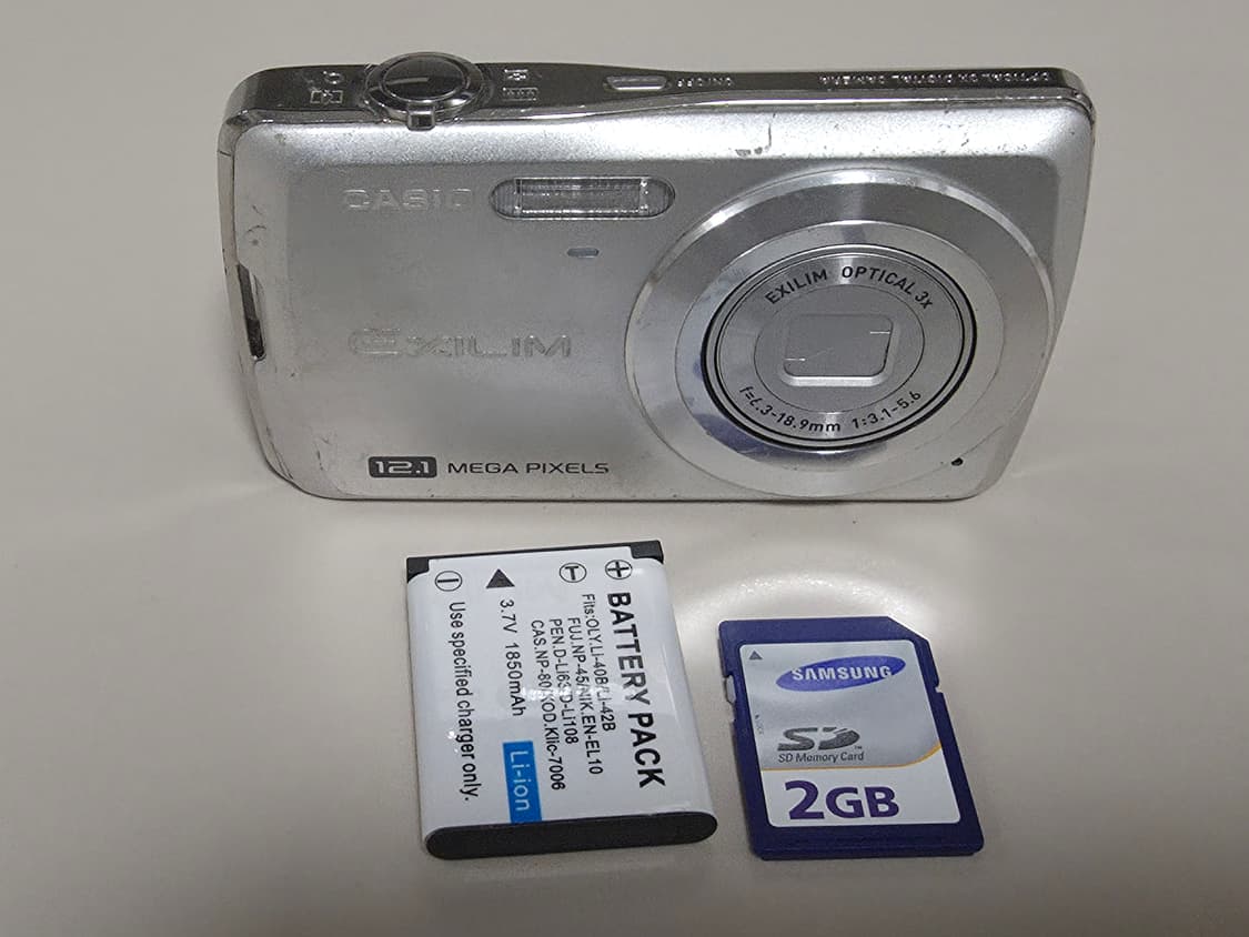 카시오 익슬림 EX-Z35 빈티지 디지털카메라 상품이미지8