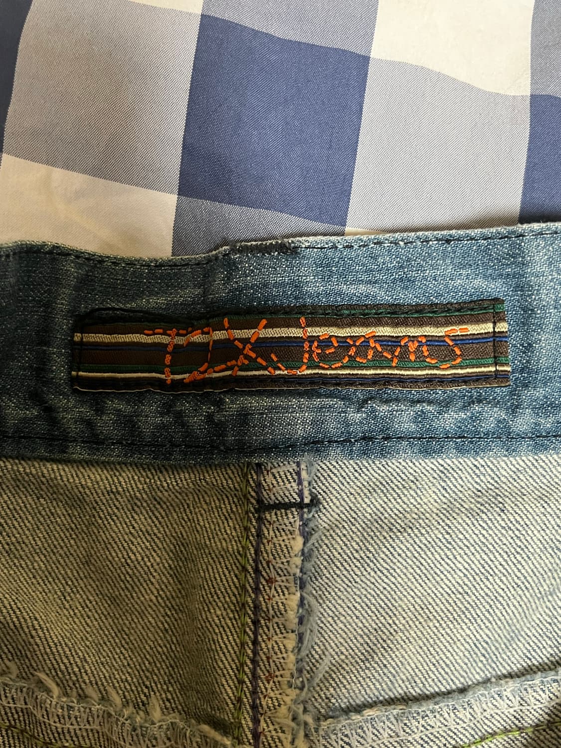 T2X Jeans 멀티포켓 카고 빈티지 데님 팬츠 32 상품이미지7