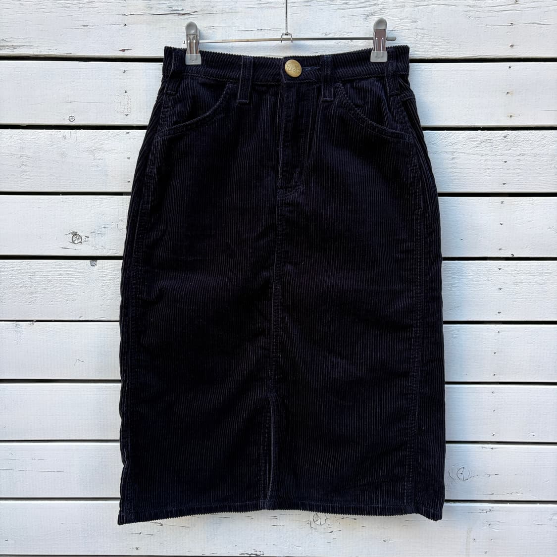 Wrangler 랭글러 코듀로이 골덴 스커트 상품이미지1