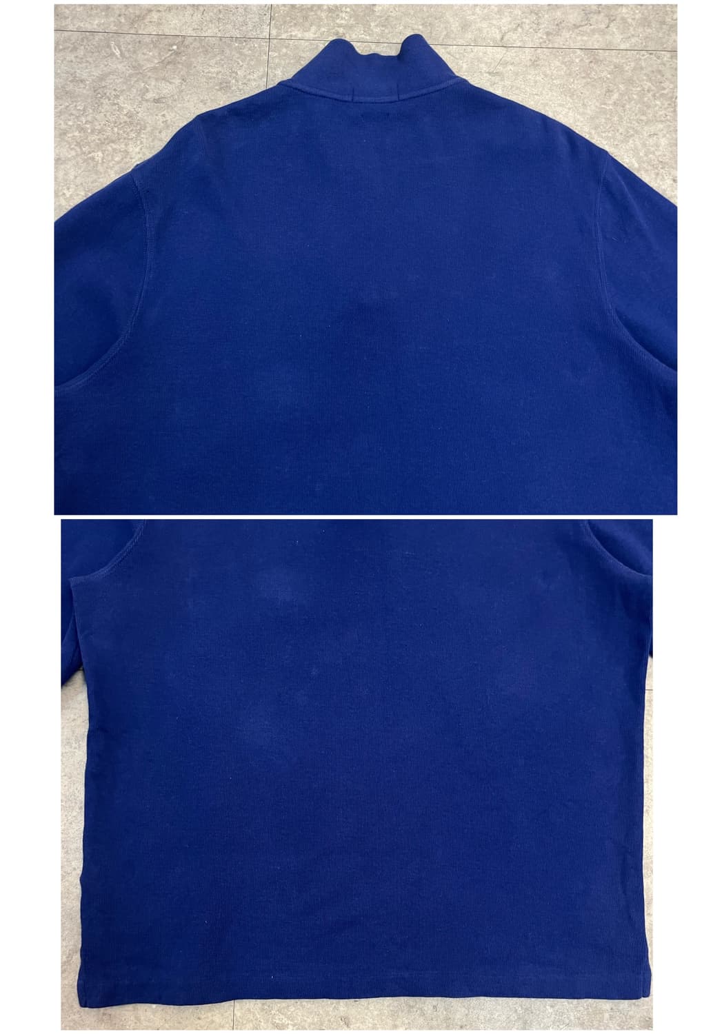 폴로 랄프로렌 반집업 니트 블루 L #csz4163 상품이미지9