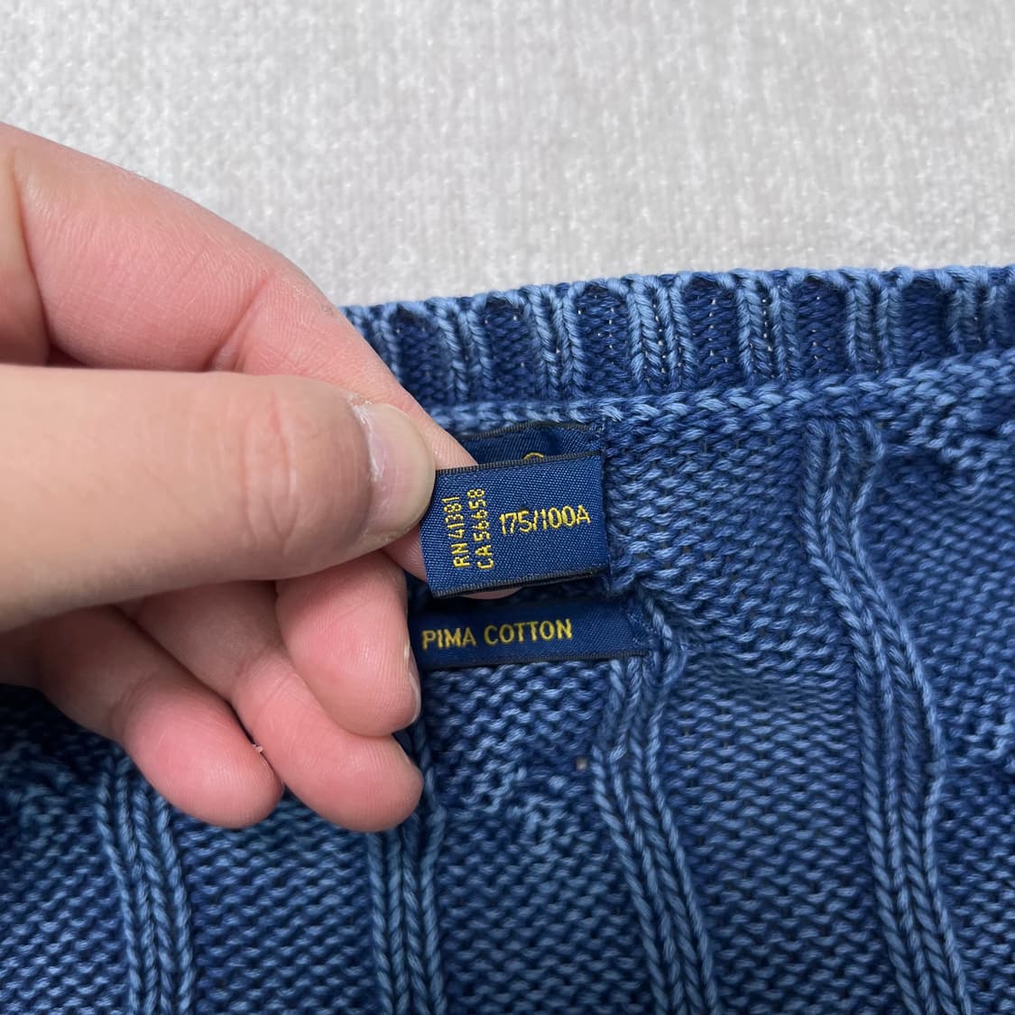 105 폴로랄프로렌 신형 꽈배기 니트 상품이미지3