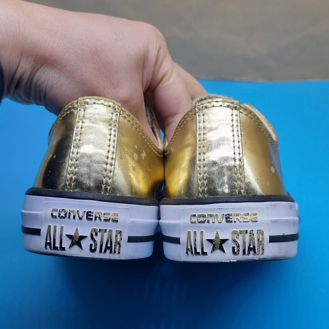 컨버스 올스타 골드 스니커즈 220 상품이미지4