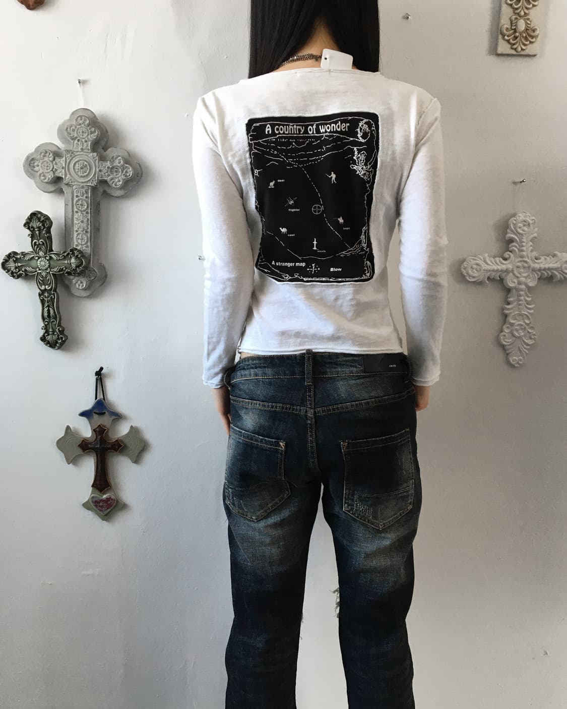 Back patch point sleeve 상품이미지1