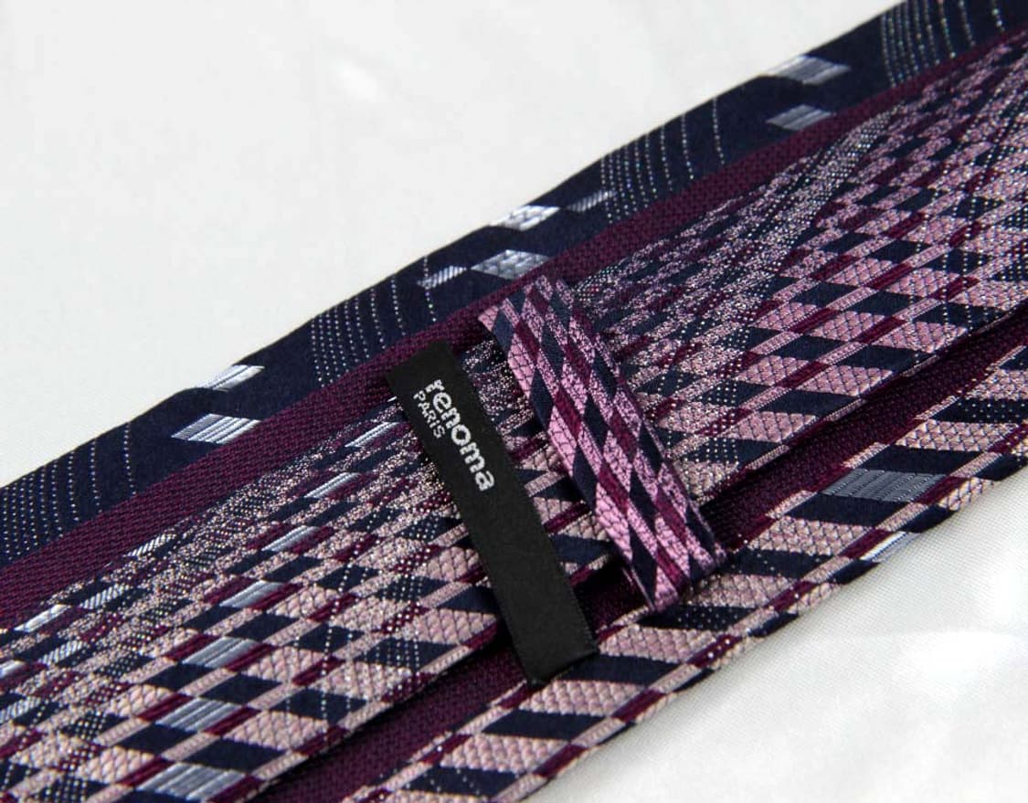  레노마 8.2cm S등급 큐빅 남자 명품 넥타이 상품이미지3