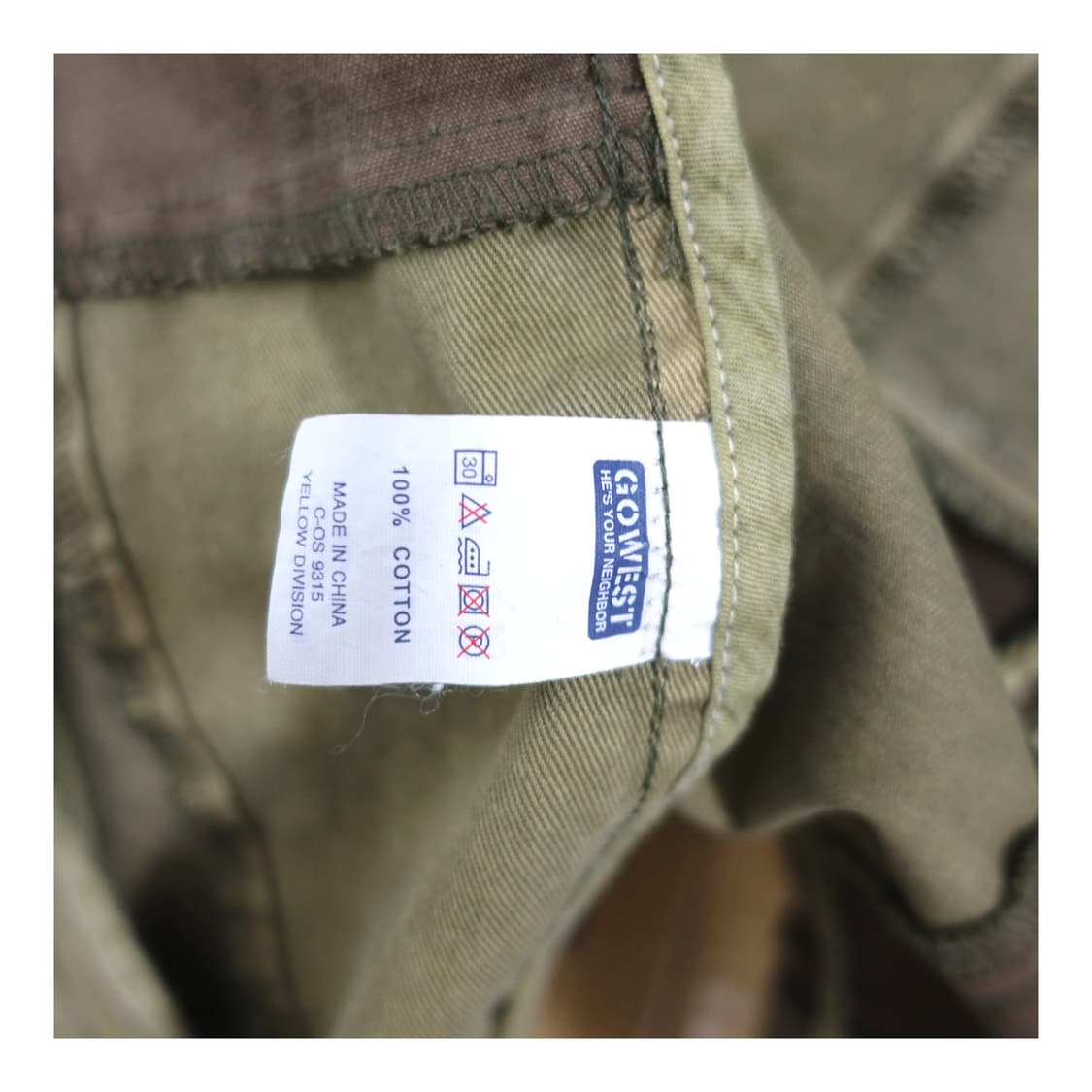 GOWEST 고웨스트 리컨스트럭트 하이브리드 카모 패치 자켓 상품이미지10