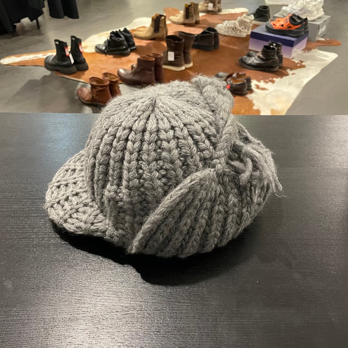 키지마 타카유키 이어플랩 비니 상품이미지2