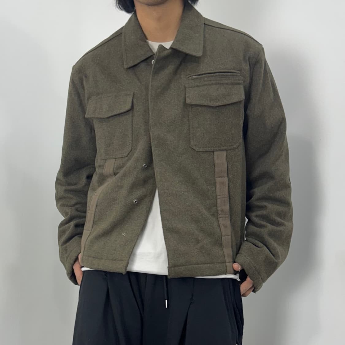 Armani Exchange Wool Jacket 상품이미지1