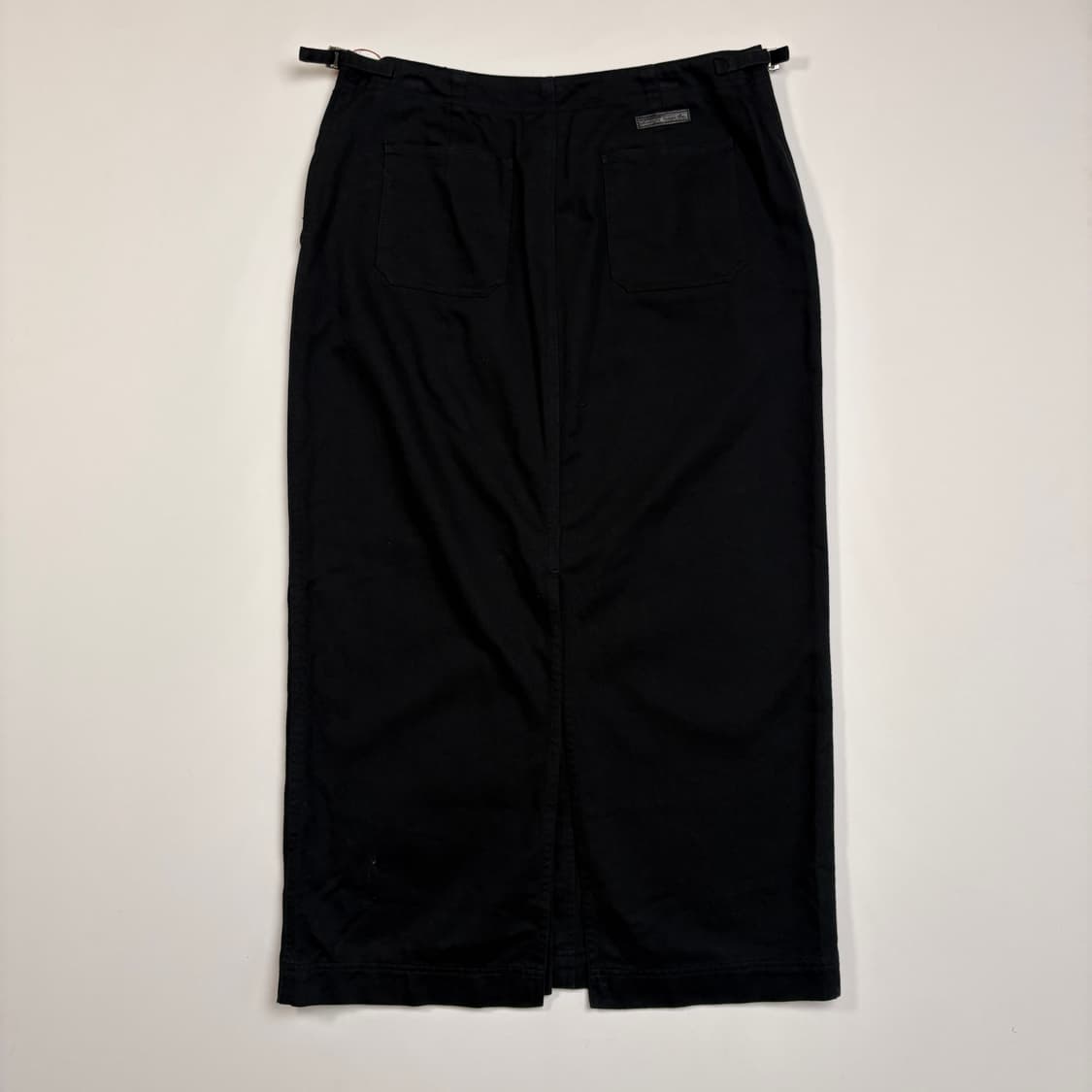 9-00s Lauren Jeans black cotton skirt 상품이미지5