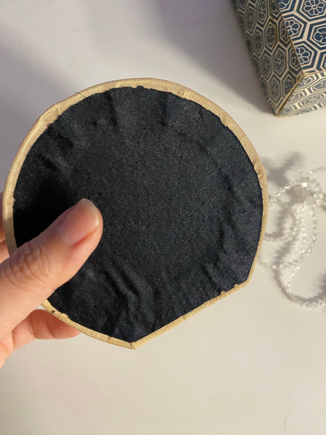 리본자수 보석함 빈티지 앤틱 소품 상품이미지4