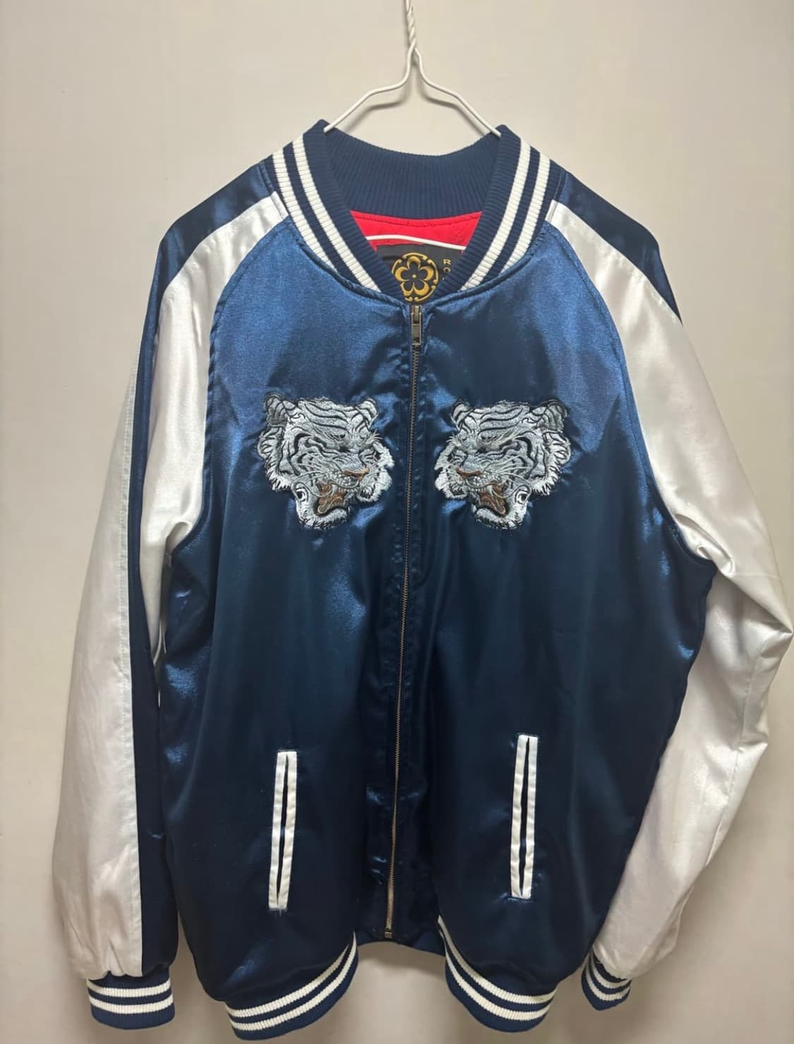 백호 자수 스카쟌 상품이미지1