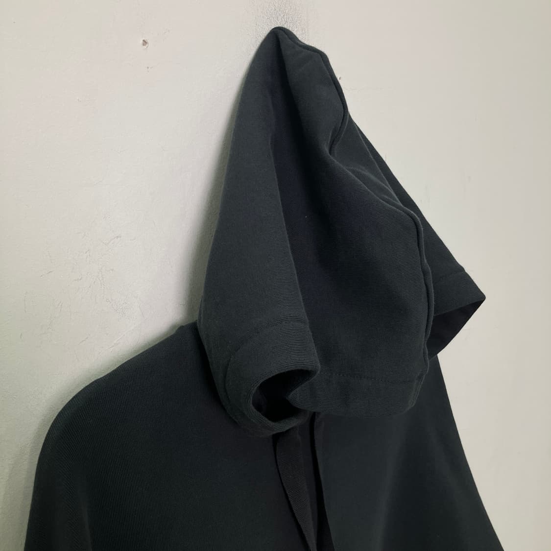 코스 블랙 크롭 코튼 스쿠바 후드티 S 상품이미지5