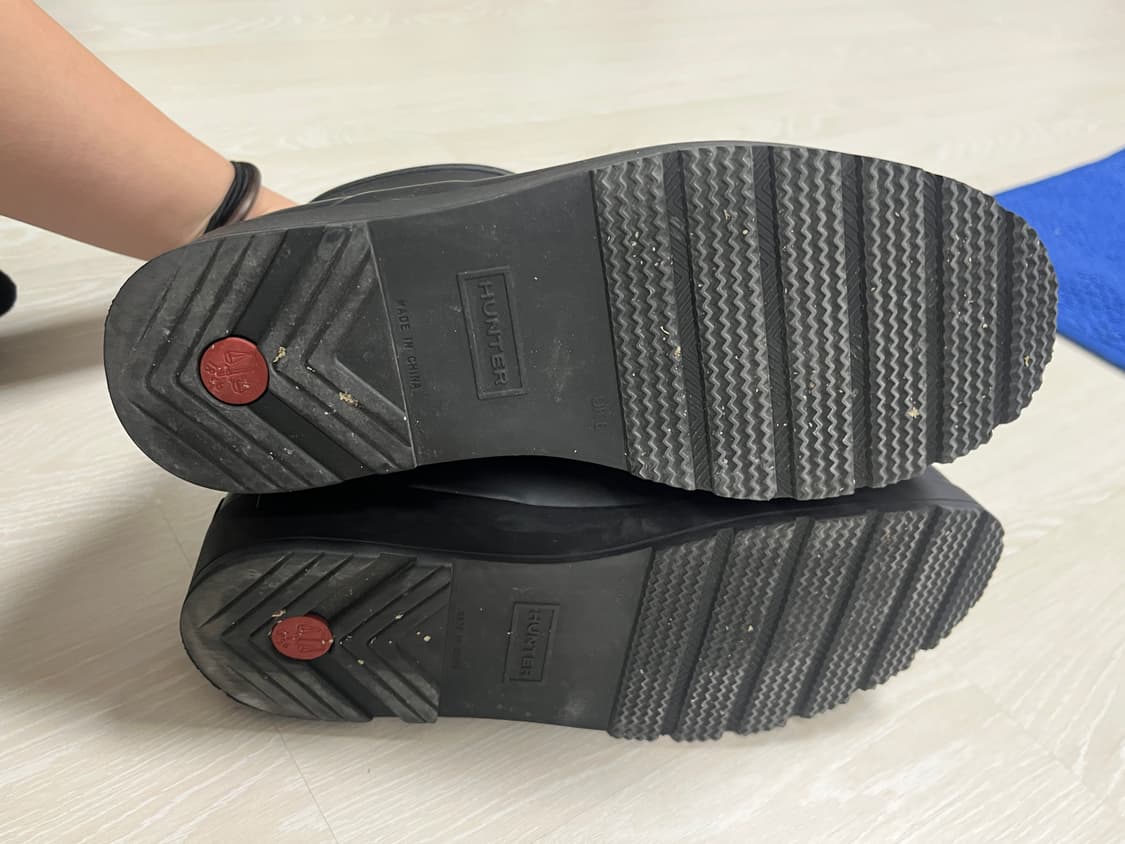 헌터 플레이 숏 레인부츠 블랙 250 상품이미지6