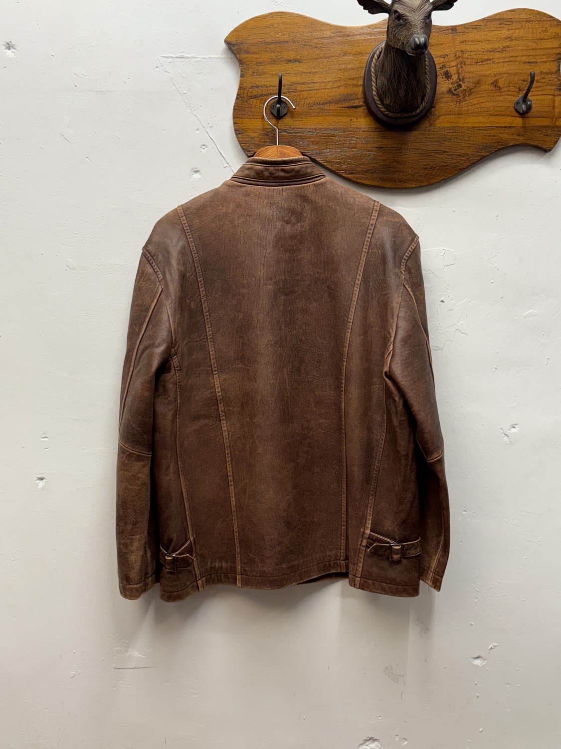 Skinfactory Sheepskin Café Racer Jacket  상품이미지4