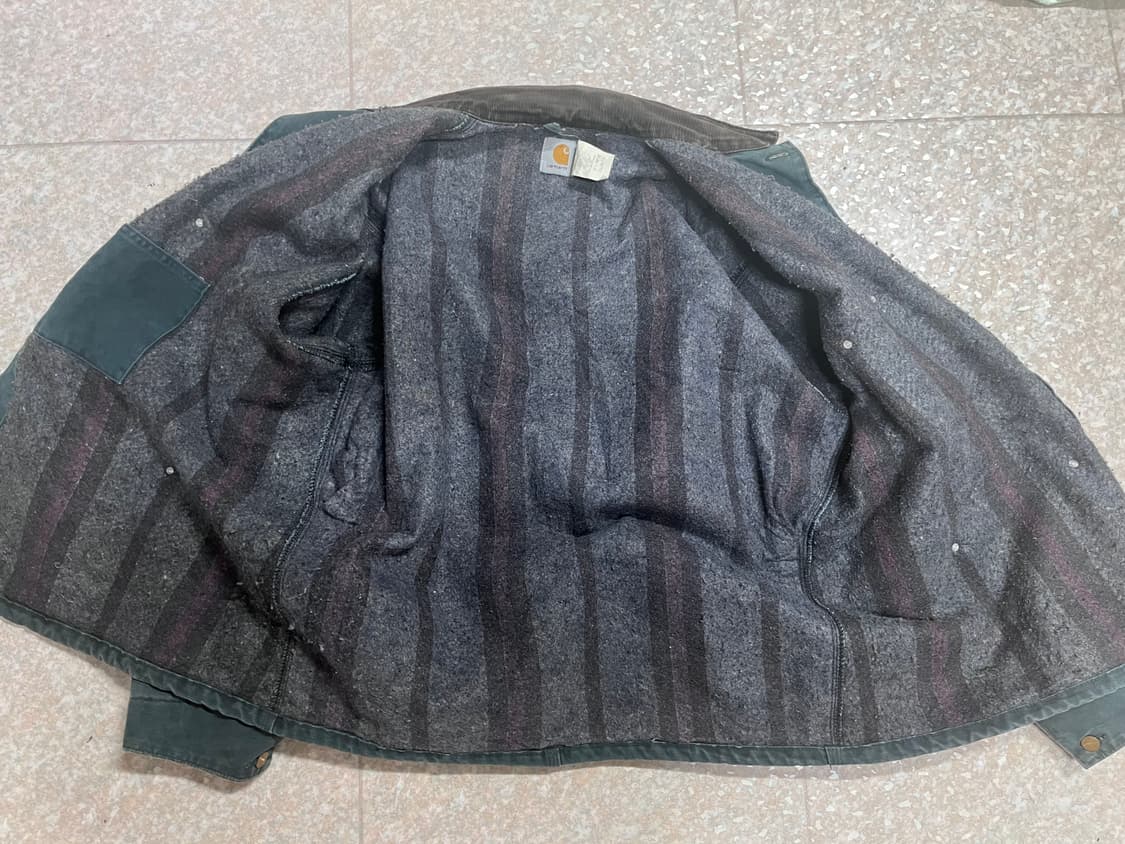 칼하트 초어코트 c02 헌터그린 상품이미지9