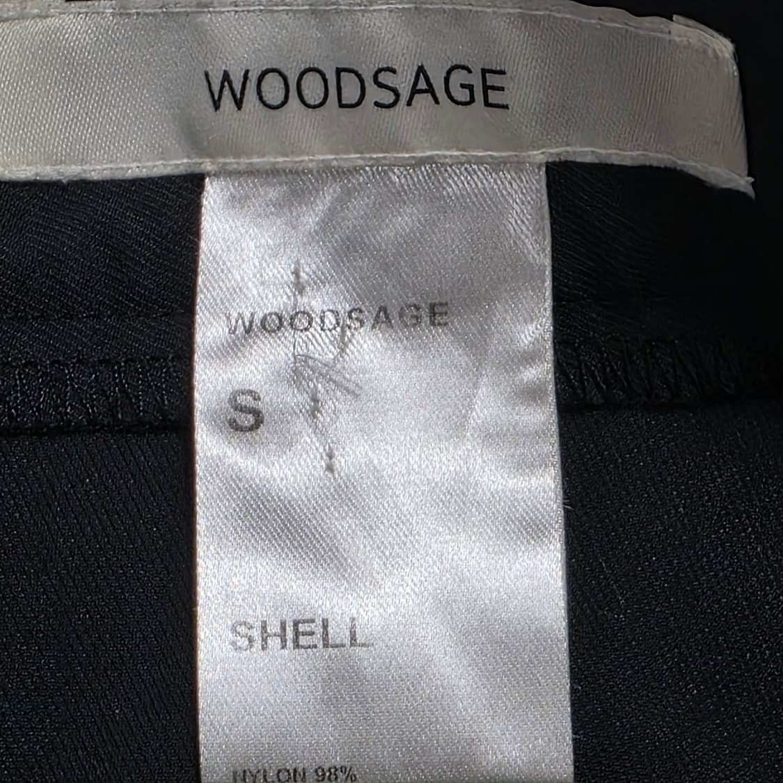 1172 우드세이지 플레어 롱 스커트 블랙 S 여성 스커트 상품이미지7