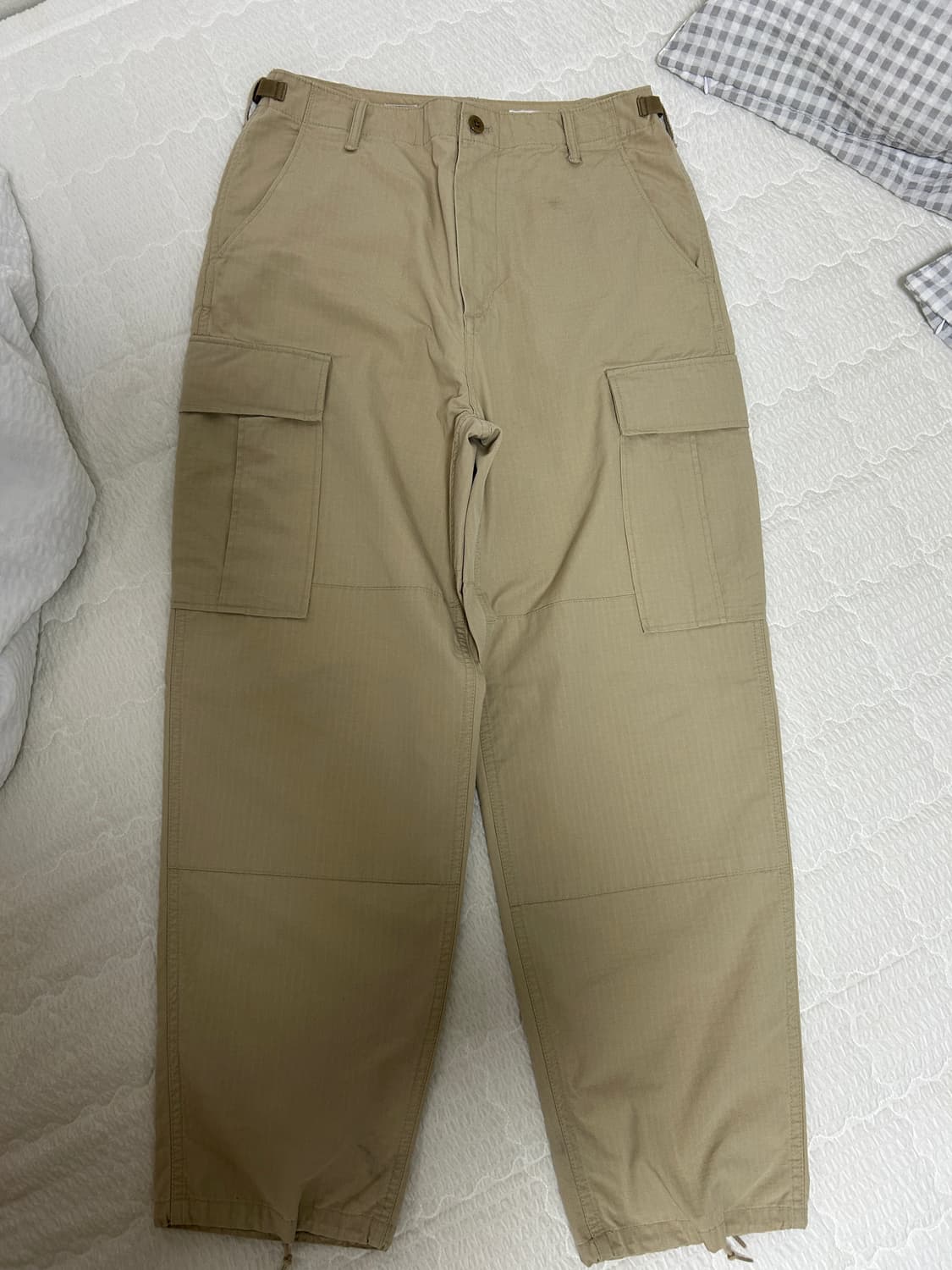 카키스 스탁 카고팬츠 g2 스톤 L 상품이미지1
