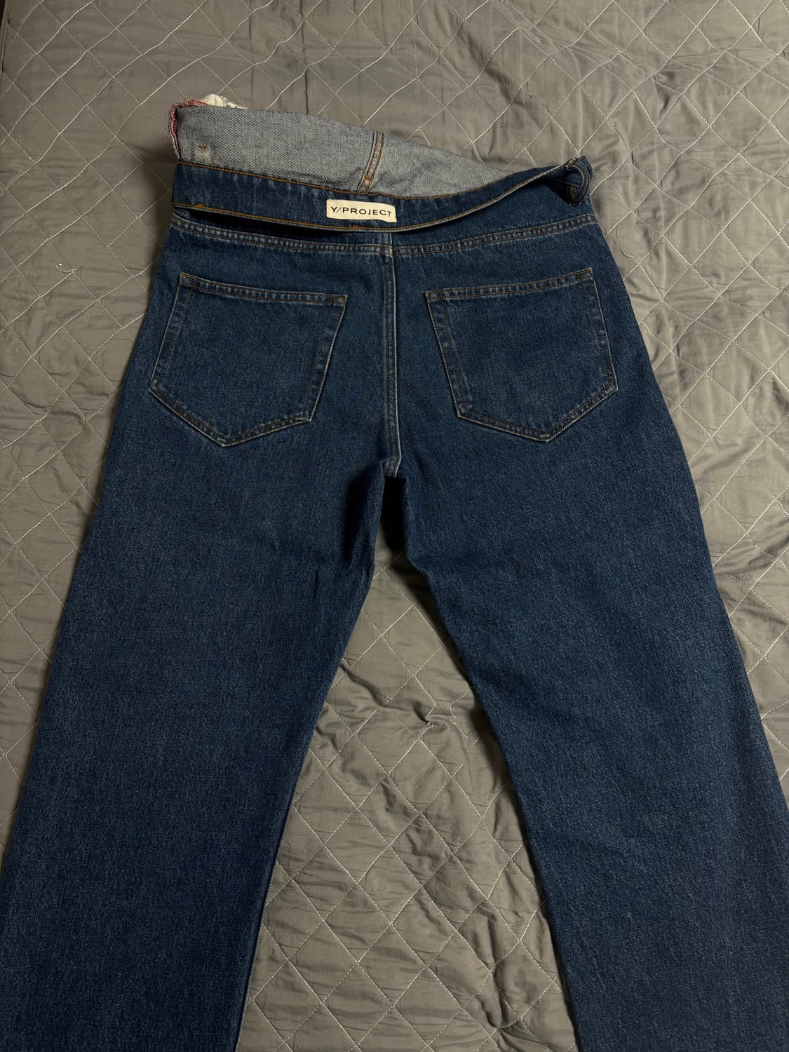 Y/project 비대칭 데님 30 상품이미지3