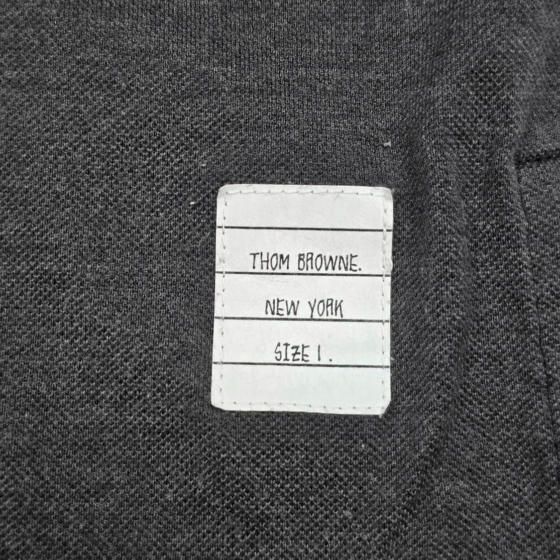 톰브라운 포켓삼선 반팔 카라티셔츠 상품이미지5