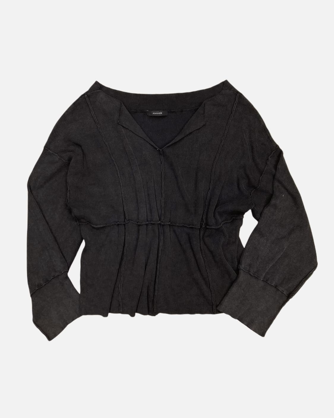 washed grunge seam knit t-shirt 상품이미지1