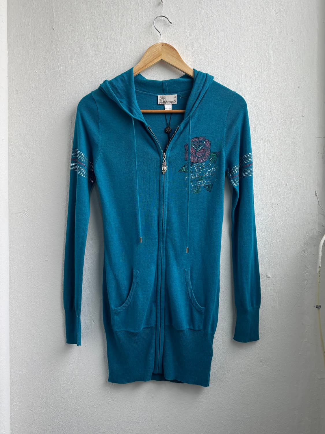 Ed Hardy Hooded Zip-Up Dress 상품이미지5