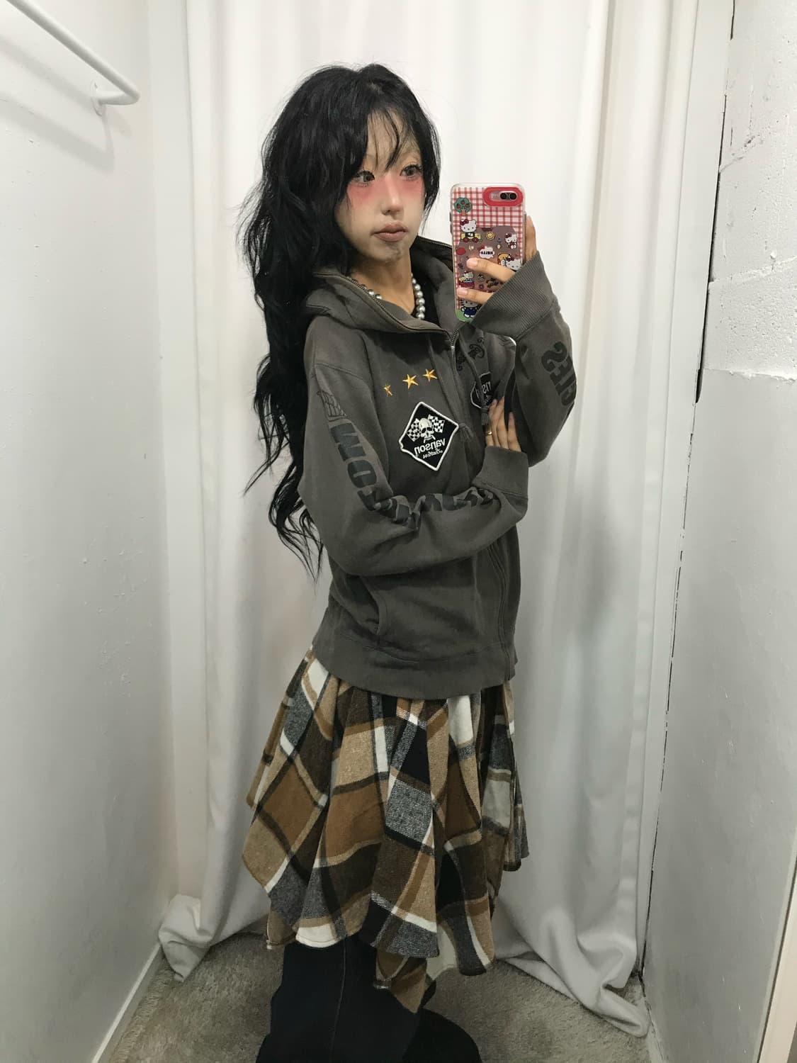 Vanson Brown Full Zip-Up 상품이미지5