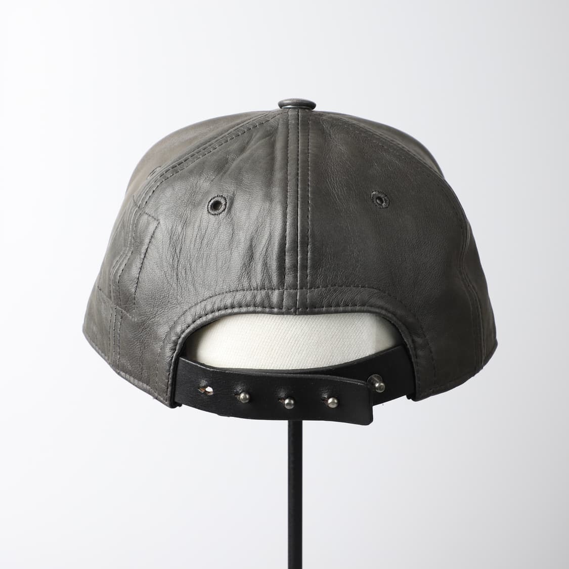 OS / Rick Owens 릭오웬스 레더 트러커 햇 카키 상품이미지3