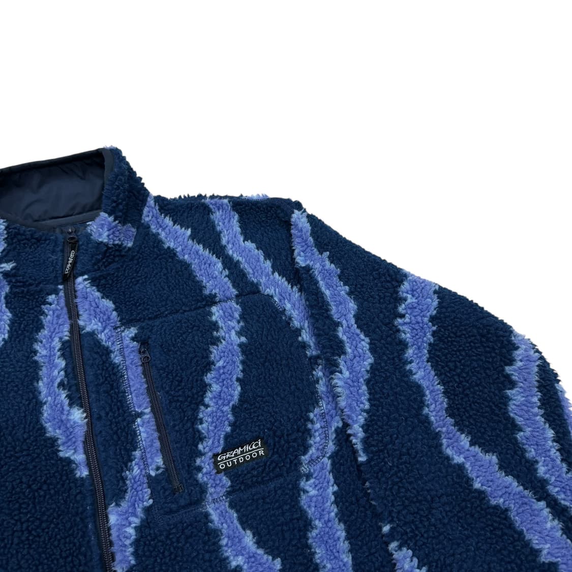 그라미치 쉐르파 패턴 후리스 자켓 M 상품이미지2